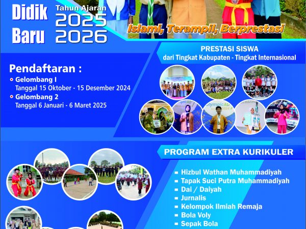 PENERIMAAN PESERTA DIDIK BARU TP 2025/2026.